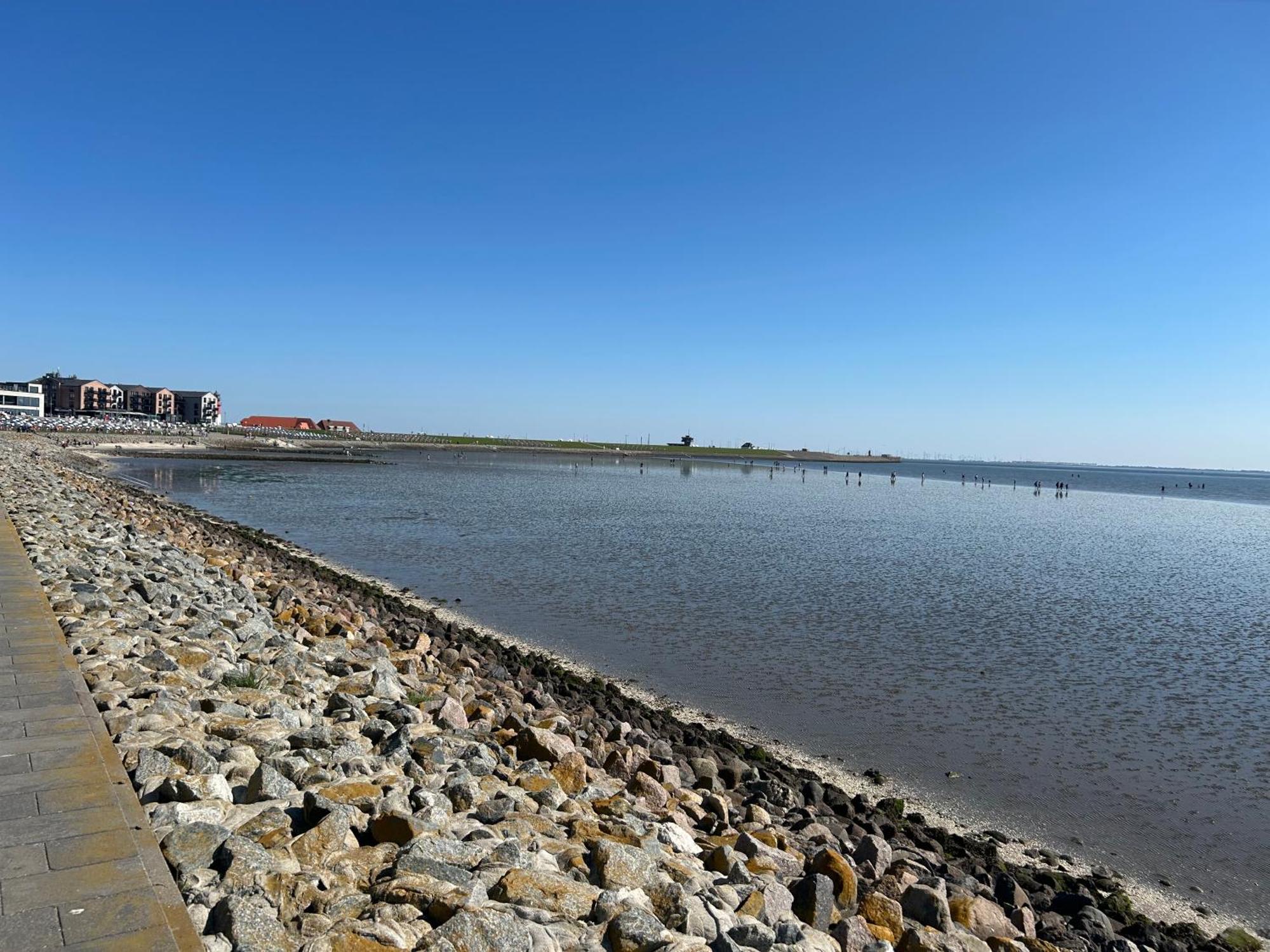 Ferienwohnung Ritthoff Perlebucht - Mit Strandkorb Am Meer Und Kostenloser Eintritt Ins Schwimmbad บือซุม ภายนอก รูปภาพ