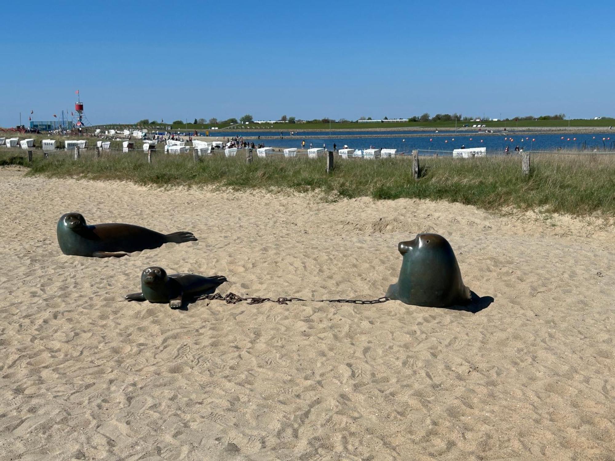 Ferienwohnung Ritthoff Perlebucht - Mit Strandkorb Am Meer Und Kostenloser Eintritt Ins Schwimmbad บือซุม ภายนอก รูปภาพ